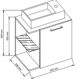 VCM Waschplatz HAUSA