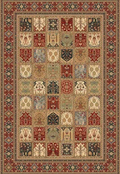 Sonstige Webteppich DAVINCI rot