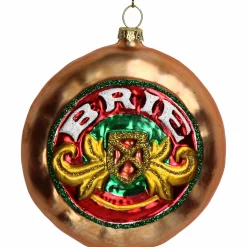 Sonstige Weihnachtskugel BRIE KÄSE