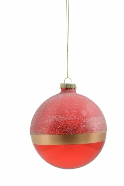 Best casa NOVA Weihnachtskugel GOLDEN STRIPE