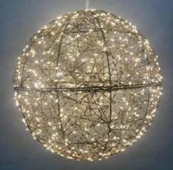 COR MULDER Weihnachtskugel LED GOLDEN TWIST