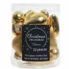 Best Sonstige Weihnachtskugel-Box Herzen HELL GOLD