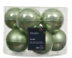 Sonstige Weihnachtskugel-Box MATCHAGRÜN