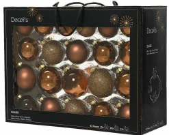Sonstige Weihnachtskugel-Box MAXI ESPRESSOBRAUN
