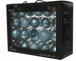 Sonstige Weihnachtskugel-Box MAXI FOLKLOREBLAU