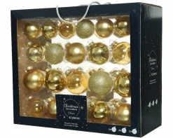 Sonstige Weihnachtskugel-Box MAXI HELL GOLD