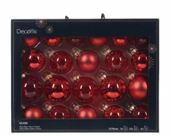 Hot Sonstige Weihnachtskugel-Box MIDI WEIHNACHTSROT