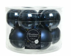 Outlet Sonstige Weihnachtskugel-Box NACHTBLAU