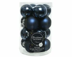 Sonstige Weihnachtskugel-Box NACHTBLAU