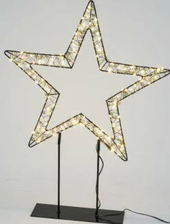 Discount Sonstige Weihnachtsstern LED auf Ständer