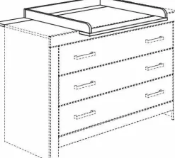 PAIDI Wickelaufsatz FIONA