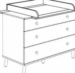 PAIDI Wickelaufsatz YLVIE