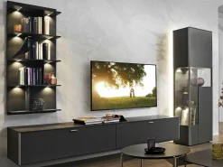 Clearance VENJAKOB Wohnwand SENTINO 3000